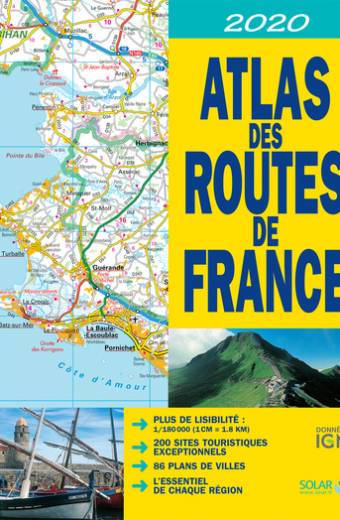 ATLAS DES ROUTES DE FRANCE 2020