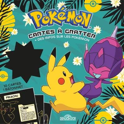 Pokémon  Cartes à gratter + des infos sur les Pokémon