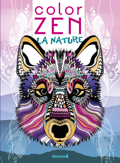 Color Zen - La nature (Loup)