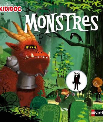 Le grand livre Pop-up des Monstres - livre animé kididoc - dès 4 ans