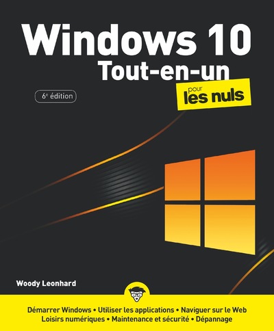 Windows 10 Tout-en-1 pour les Nuls, grand format 6e éd.