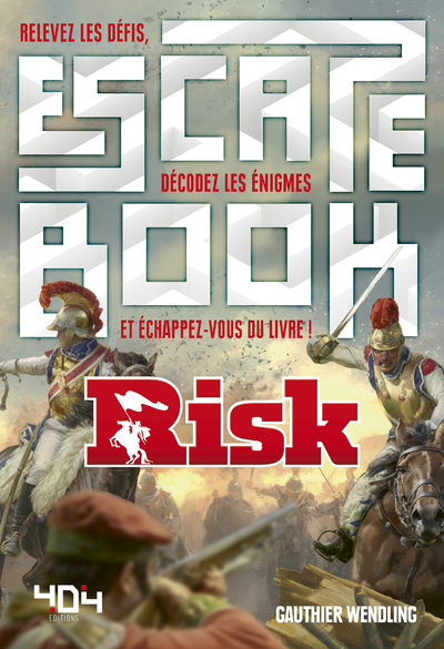 Escape book Risk (Hasbro)- Escape book adulte - Dès 14 ans