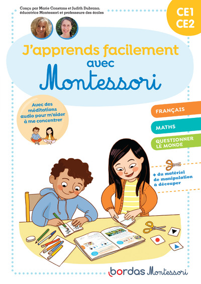 J'apprends facilement avec Montessori - CE1 - CE2
