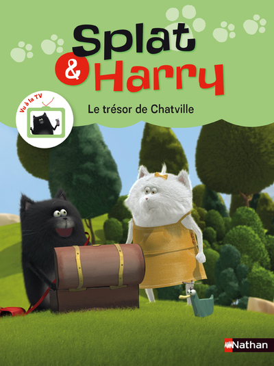 Splat et Harry : Le trésor de Chatville - Album - Dès 4 ans