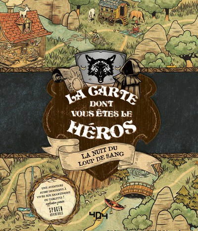 Carte dont vous êtes le héros - La forêt maudite - Une aventure interactive - À partir de 10 ans