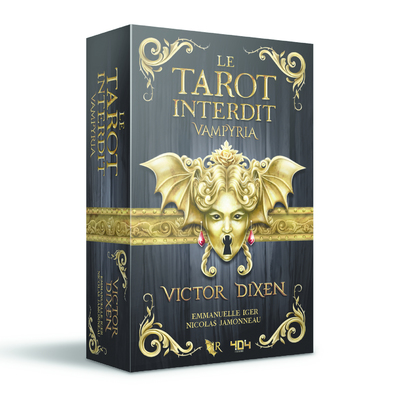 Le Tarot Interdit Vampyria  86 cartes et livret couleurs - Nouvelle édition