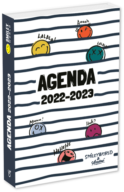 Smiley  Agenda 2022-2023 - Spécial 50ème anniversaire  Avec des blagues  Dès 7 ans