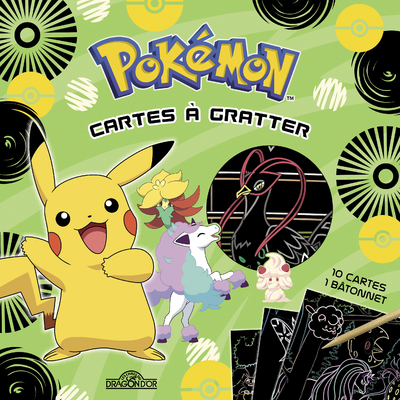 Pokémon  Cartes à gratter  Pikachu à Galar  Pochette avec 10 cartes à gratter et un bâtonnet  Dès 6 ans